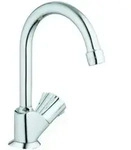 Grohe Standventil Costa chr, schwenkb. Rohrausl, Markierung blau