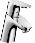 hansgrohe Waschtisch-Einhebelmischer Focus 70 mit Push-Open-Ablaufgarnitur, chrom