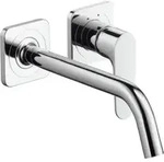hansgrohe Fertigset Axor Citterio M UP-Waschtisch-Einhebelmischer, Ausl. 227mm, m