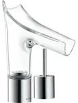 hansgrohe WT-2-Locharm Axor Starck V-110 m Glasausl. u Abl-Garnitur, Joys., chrom