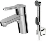 Hansa Waschtisch-Einhebelmischer HANSAPRIMO m Brause, o ALG, Ausl. 107mm, chr