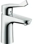 hansgrohe Waschtisch-Einhebelmischer Care 100 Focus CoolSt m ex. lang. Komf.Griff, o.