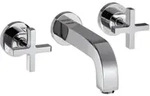 hansgrohe Fertigmontageset Axor Citterio UP-3-L-Waschtischarmatur, m Kreuzgriffen,