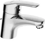Hansa Waschtisch-Einhebelmischer HANSAMIX ND, m Abl.-Garn., Ausladung 127, chrom