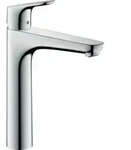 hansgrohe Waschtisch-Einhebelmischer 190 Focus mit Zugstangen-Ablaufgarnitur, chrom