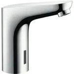 hansgrohe Elektronik-Waschtischarmatur Focus Batteriebetrieb, voreinstellbar, chrom