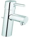 Grohe Waschtisch-Einhebelmischer Concetto 1/2", S, m Abl.garn, Temp.begrenzer, ch