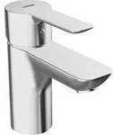 Hansa Waschtisch-Einhebelmischer HANSALIGNA XS Heb. ob, m Abl-Garnitur, Ausl. 94mm,
