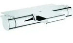 Grohe Wannen-Thermostat Grohtherm 2000 chr, DN 15, mit Duschablage, Wandmontage