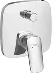 hansgrohe Fertigmontageset Logis UP-Wannen-Einhebelmischer, 2 Verbraucher, chrom