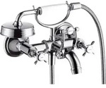 hansgrohe Zwei-Griff-Sp&uuml;ltischarmatur Axor Montreux AP, Ausl. 224mm, mit