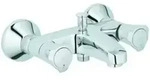 Grohe Wannen-Zweigriff-Armatur Costa 1/2", Wandmontage, chrom