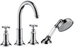 hansgrohe Fertigmontageset Axor Montreux 4-L-Fliesenrd.-Arm., m Kreuzgr., chrom