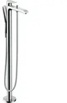hansgrohe Fertigmontageset Metris Wannen-Einhebelmischer, bodenstehend, chrom