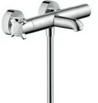 hansgrohe Wannen-Thermostat Axor Citterio E AP, Ausl. 177mm, 2 Verbraucher, chrom
