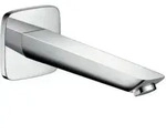 hansgrohe Wanneneinlauf Logis DN 20, Wandmont., Ausladung 195mm, chrom