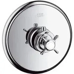 hansgrohe Fertigset Axor Montreux HF UP-THM, mit Kreuzgriff, brushed nickel