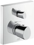 hansgrohe Fertigset Axor Starck Organic UP-THM, mit Ab- und Umstellventil, chrom