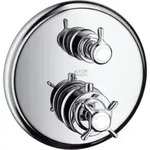 hansgrohe Fertigmontageset Axor Montreux UP-THM, m Ab- + Um-V, Kreuz, brush. ni.