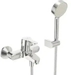 Hansa Wannen-Einhebelmischer HANSAPRIMO AP, m Brausegarnitur, Ausl. 155mm, chrom