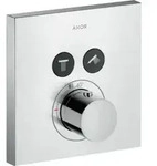 hansgrohe Fertigset ShowerSelect Square UP-THM, eckig, 2 Verbraucher, chrom