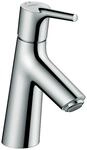 hansgrohe Waschtisch-Einhebelmischer 80 Talis S CoolSt mit Zugstangen-Ablaufgarnitur,