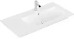 V&B M&ouml;belwaschtisch VENTICELLO 100x50cm, m HL, m &Uuml;L, re, wei&szlig; C-plus