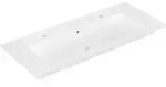 V&B M&ouml;belwaschtisch VENTICELLO 120x50, 2 HL, mit &Uuml;berlauf, wei&szlig; C-plus