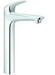 Grohe Waschtisch-Einhebelmischer Eurostyle 1/2", XL, eschlossener Heb, gl. K&ouml;rp, ch