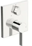 Hansa Fertigmontageset HANSABLUEBOX LOFT UP-Wannen-Einhebelmischer, eckige Rosette,
