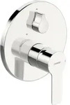 Hansa Fertigmontageset HANSALIGNA UP-Wannen-Einhebelmischer, m Sicherh., Ros. rd, chr