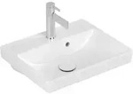 V&B Handwaschbecken AVENTO 45x37cm, 1 HL, we, 45x37cm, mit &Uuml;berlauf