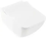 V&B Combi-Pack Wand-Tiefsp&uuml;l-WC VENTICELLO we C+, D-Flush, m Sitz, Abg. waagerecht