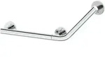 Keuco Winkelgriff Plan Care 135Gr, re, 673/266mm, Alu si-elox/vc