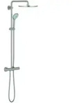 Grohe Duschsystem Euphoria 310 m AP-Thermostat, Wandmontage, supersteel