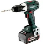 Metabo Akku-Bohrschrauber BS 18 LT metaBOX 145; 18V 2x4Ah Li-Power + ASC 55