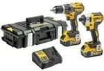 DEWALT Akku-Set 18 V / 5 Ah (DCD796 / DCF887) DCK266P2-QW