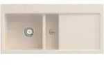 V&B Fl&auml;chenb&uuml;ndige Sp&uuml;le Subway 60 Flat li, m Abl.garn, Handbet&auml;tigung, ivory