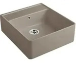 V&B Sp&uuml;lstein-Einzelbecken m Abl.garn, Exzenter, timber CeramicPlus