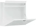 Burg-W&auml;chter Briefkasten Potsdam H.322mm B.362mm T.100mm wei&szlig; STA DIN C4
