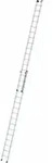 MUNK Aluminium-Schiebeleiter 2-teilig 2 x 16 Sprossen