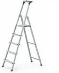 ZARGES Stufenstehleiter Aluufen 1seitig Plattform-H1030mm 4.2kg eloxHolme