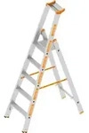 Layher Stufenstehleiter TOPIC 1064 5 Stufen einseitig begehbar
