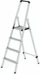 MUNK Aluminium-Stehleiter ML einseitig begehbar 4 Stufen
