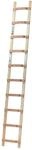 Euroline Holz-Dachdeckerauflegeleiter Nr. 11101 1 x 14 Sprossen