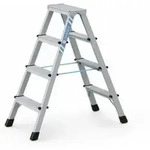 ZARGES XLstep B - LM-Stufen-Stehleiter 2 x 4 Stufen
