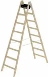 MUNK Holz-Stehleiter 8 Sprossen