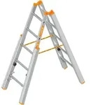 Layher Treppenstehleiter TOPIC 1061 2x5 Sprossen