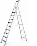 ZARGES Comfortstep S - LM-Stufen-Stehleiter 10 Stufen