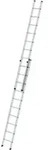 MUNK Aluminium-Schiebeleiter 2-teilig 2 x 10 Sprossen